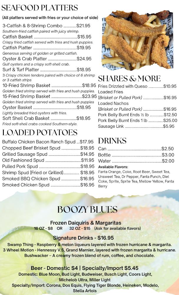 The Blues & BBQ Juke Joint Menu image 1